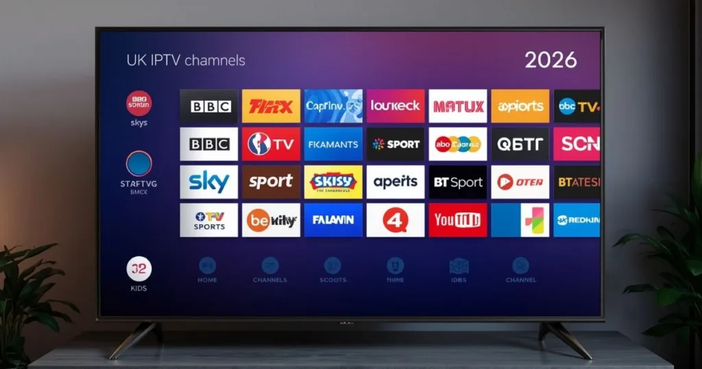 IPTV UK Channels 2026 – Every Channel You Get (Sports, Entertainment & More)