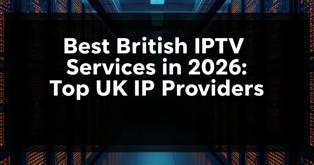 Best British IPTV Services in 2026 Top UK IPTV Providers Reviewed